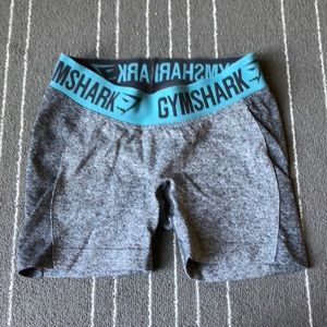 Gymshark gray compression shorts